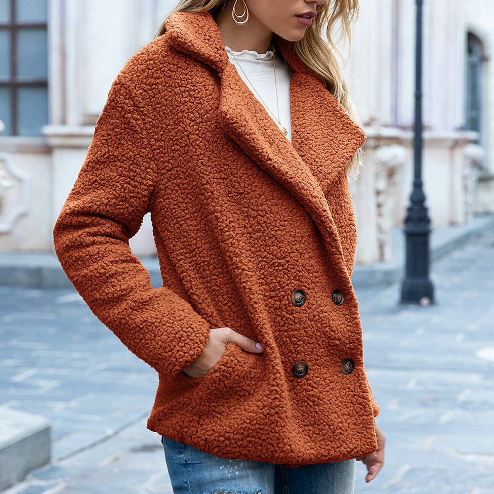 Solene® : La Veste Moelleuse à Col Large