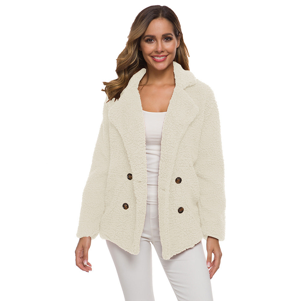 Solene® : La Veste Moelleuse à Col Large