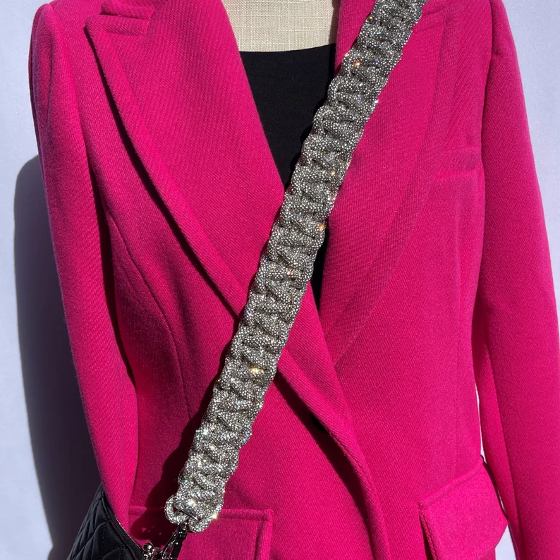 Éclat Élégant Bandoulière Scintillante