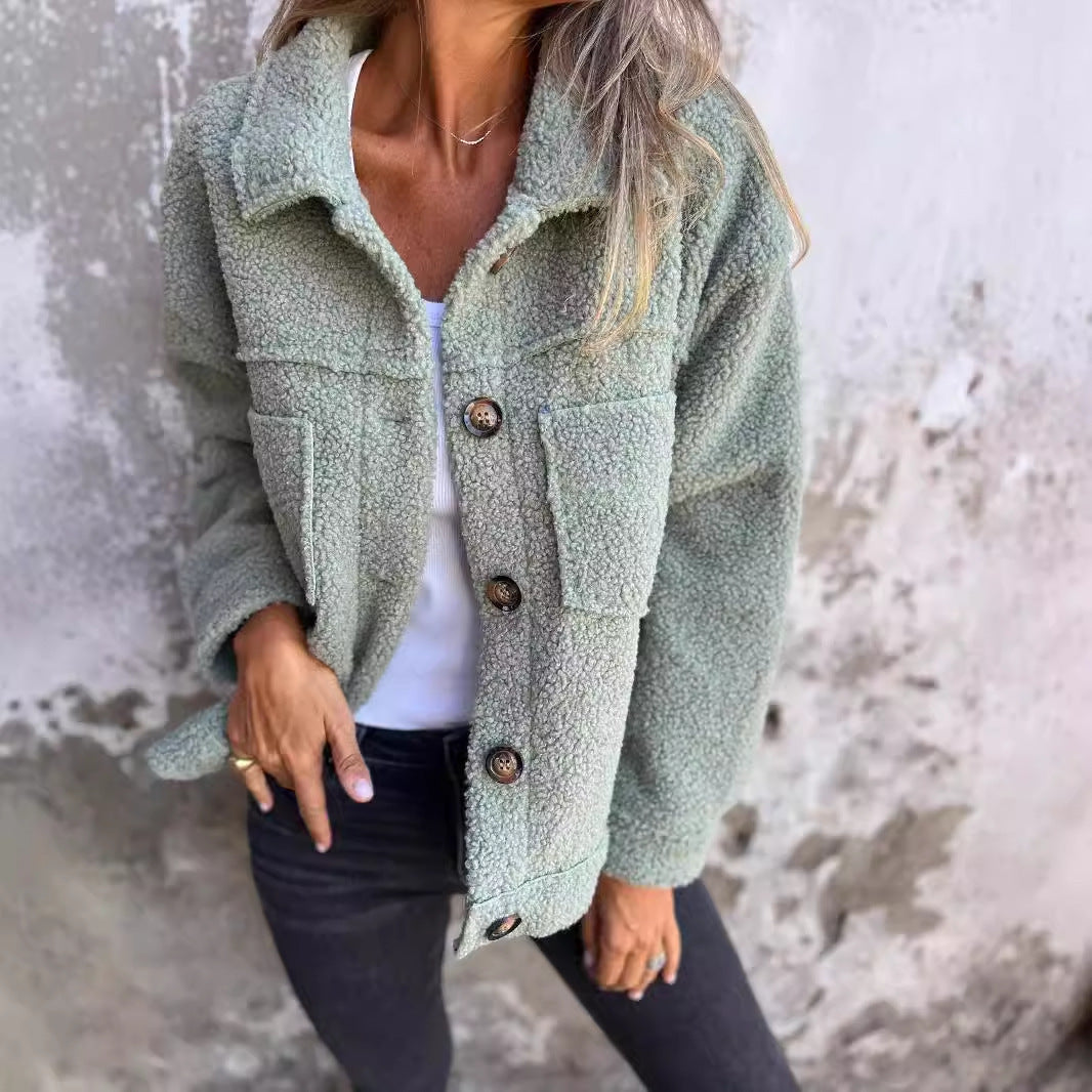 Veste Sherpa Chic"Douce Étreinte"