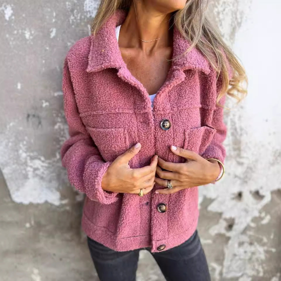 Veste Sherpa Chic"Douce Étreinte"